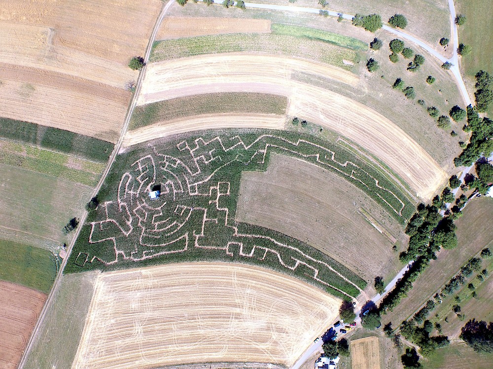 Müller`s Maislabyrinth in Gräfenhausen